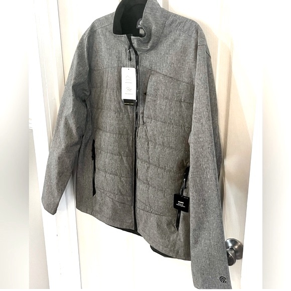 NWT Champion C9 Men's Size XL Puffer Jacket Lightweight Pockets Charcoal Gray - Picture 10 of 12